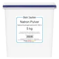 Natron Pulver 5kg Lebensmittelqualität zum Backen Putzen Natriumhydrogencarbonat