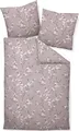 Janine Design Mako-Soft-Seersucker Bettwäsche-Garnitur TANGO 20076 Farbe rosenlila 05 Größe 135x200 + 80x80 cm