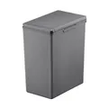 PROREGAL® Mülleimer Moderner Abfalleimer, Touch-Bar-Deckel, 20L, Blau