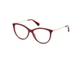 MAX&Co. Brillengestell (Model MO5120) für Damen, Schmetterling, gefertigt aus Kunststoff (inklusive Brillentasche)