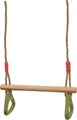 Trapez mit Turnringen Länge: ca. 180 cm  Schaukel: ca. 45 x 15 x 19 cm