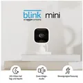 blink Überwachungskamera Mini – Kompakte, smarte Plug-in-Sicherheitskamera für innen (Innen, 1-tlg)