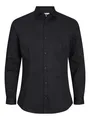 Herren Jjprparma Shirt L/S Noos Businesshemd ,Black,L