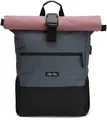 Laptop-Tas in Zalm für Uni, Reisen, Freizeit und Arbeit