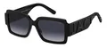 Marc Jacobs MARC 693/S BLACK/GREY SHADED 55/17/145 Damen Sonnenbrillen