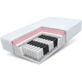 Matratze 90x200 Taschenfederkern 7 Zonen Visco MEMORY DUO 27 cm Komfort H2 H3