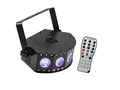 EUROLITE LED SCY-5 Hybrid Strahleneffekt | 2in1-LED-Effektscheinwerfer mit RGB+UV-LEDs, dynamischen Farbeffekten und Stroboskop