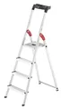 L60 StandardLine Aluminium-Haushaltsleiter Anzahl Sprossen: 4