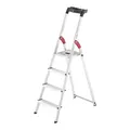 Hailo L60 StandardLine Alu-Sicherheits-Stehleiter 4 Stufen