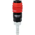 3in1 Universal-Druckluft-Sicherheitskupplung, 9 mm mit Schlauchtülle KS Tools 999.9101