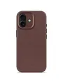 Decoded - Leather Backcover for iPhone 17 - Chocolat brown