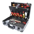 KS Tools 1/4" + 1/2“ Elektriker-Werkzeugkoffer 128-tlg.