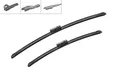 BOSCH 3 397 007 462 Wischerblatt-Set Flat Wiper Blade mit Spoiler 475/600 mm