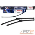 ORIGINAL BOSCH AEROTWIN SCHEIBENWISCHER AM462S +HECKWISCHER A380H FÜR BMW X5 E70