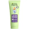 Garnier Feuchtigkeitsauffüllendes Shampoo für alle Lockentypen, Sofort gebändigte Locken, Mit 5% Hyaluron und Shea-Fettsäuren, Vegan, Ohne Silikone, Fructis Locken Methode, 1 x 200 ml