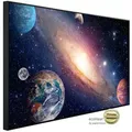 Papermoon Infrarotheizung INFRAROT-BILD-HEIZUNG, Sonnensystem, TÜV-Rheinland/GS zertifiziert, angenehme Strahlungswärme 120 cm x 90 cm x 3 cm