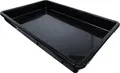 BGS 9997 | Mehrzweckwanne mit Ausgießer | schwarz | 50 l | Mehrzweckwanne | Universal-Auffangwanne | Kunststoff-Wanne | für Öl, Kühlflüssigkeiten, Flüssigkeiten, etc.