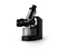 Philips Domestic Appliances HR1889/70 Slow Juicer, Entsafter für kaltes Pressen & maximale Nährstoffextraktion Schwarz