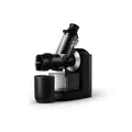 Philips Viva Collection Slow Juicer Entsafter, 1.0 L, 150 W, Schwarz (HR1889/70)
