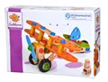 Smoby Heros Constructor Double Decker Bus (85-Piece, Beige) (US IMPORT)