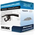 Für Mercedes Citan Kasten/Bus 09.2021-jetzt BRINK Anhängerkupplung abnehmbar neu
