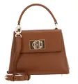 FURLA 1927 Mini Top Handle Bag XS Handtasche Cognac Braun