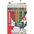 STABILO Dreikant-Buntstifte EASYcolors R, 24er Kartonetui