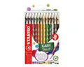 STABILO Buntstift EASYcolors, (24-tlg), mit bruchsicherer Mine