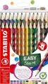 Ergonomischer Buntstift für Rechtshänder - STABILO EASYcolors - 24er Pack - mit