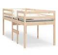 vidaXL Hochbett Etagenbett 90x190 cm Massivholz Kiefer