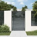 Gartentor Anthrazit 105x175 Cm Stahl - Vidaxl