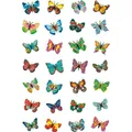 HERMA Sticker Schmetterlinge (32 Sticker) (6819)