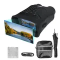 Technaxx Nachtsichtgerät – Full HD 1080p Video&40MP Foto – 4X Optische Vergrößerung, 8X Digitalzoom – 850nm IR LED bis 150m – 3 Zoll IPS Display – 2500mAh Akku – für Jagd Outdoor Beobachtung - TX-257