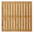 WENKO Baderost Mod. Indoor & Outdoor Bambus rutschfeste Badematte für Innen- und Außenbereich modernes Bodenrost für Dusche und Badewanne 50 x 50 cm