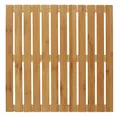 WENKO Baderost Indoor Outdoor Bambus Vorleger 50x50 cm Matte Sauna Pool Dusche