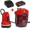 Einhell GE-PP 18 RB Li Akku Regenfasspumpe Tauchpumpe + 18V 2,5Ah PXC Starter Ki