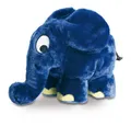 Schmidt Spiele Plüschfigur 42602 - Der Elefant, 12cm groß blau NEU