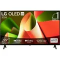 LG OLED55B49LA OLED-Fernseher (139 cm/55 Zoll, 4K Ultra HD, Smart-TV) schwarz