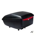 Racktime Tour Box 2.0 12 Liter schwarz - abschließbarer Fahrradkoffer mit vor...