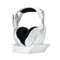 Logitech G Astro A50 X Lightspeed, Kabelloses Gaming-Headset + Basisstation | PLAYSYNC für Xbox Series X|S, PS5, PC/Mac, Nintendo Switch, Bluetooth, HDMI 2.1 Passthru - Weiß