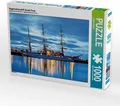 CALVENDO Puzzle Segelschulschiff Gorch Fock 1000 Teile Puzzle quer | 1000 Teile Lege-Größe 64x48cm Foto-Puzzle für glückliche Stunden
