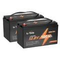 LiTime 12V 100Ah TM LiFePO4 Batterie Bootsbatterie mit Tieftemperaturschutz Solarakkus (12 V), 1280Wh Solarstromspeicher für Elektromotor mit 30-70 lb Schubkraft