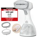 LEBENLANG Dampfglätter Steamer - 1500W & 300ml I Dampf glätter dampfbürste Weiß