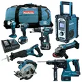 Makita DHR243RTJ Kombi-Bohrhammer 18V Akku Werkzeug Set + DMR112 Baustellenradio