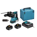 Makita DHR243RTJ Akku-Kombihammer 18 V SDS-PLUS 2 x 5,0 Ah Akku + MAKPAC