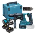 Makita DHR243RTJ Akku-Kombihammer 18 V Hammerbohren Bohren Meißeln mit 2x Akku