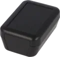 1552D1BK - Handliches ABS-Kunststoffgehäuse, 70 x 50 x 30 mm, schwarz