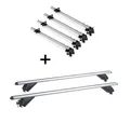 4x Fahrradträger Bike Pro+Alu Dachträger RB003 für für Opel Astra J SW 5Türer 10