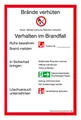 SafetyMarking Hinweisschild, Brandschutzordnung (PVC) 200 x 300 mm