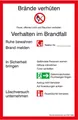 SafetyMarking® Brandschutzschild Brandschutzordnu NEU
